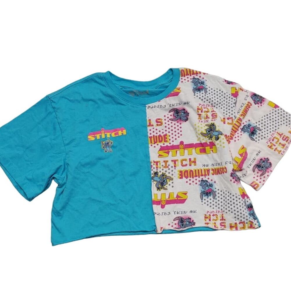 Lilo & Stitch Crop Top Cosmic Attitude Medium Color Block